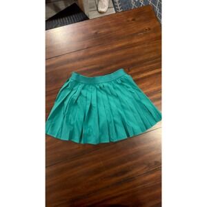 Lululemon Varsity Pleated Skirt Teal Green Tennis Skort LW8ALRS Size 4
